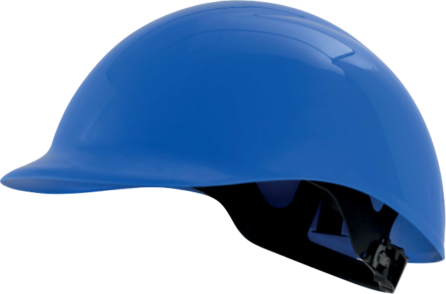 Delta Plus Makan Kayar Ayarlama Mekanizmalı Plastik Baret Mavi