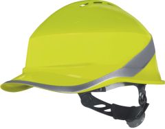 Delta Plus Diamond 6 Wind Havalandırmalı Rotorlu Abs Güvenlik Bareti Sarı