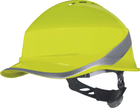 Delta Plus Diamond 6 Wind Havalandırmalı Rotorlu Abs Güvenlik Bareti Sarı
