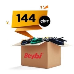 Beybi PL550 Polyester Örme Lateks Eldiven