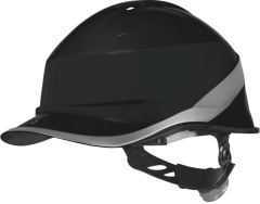 Delta Plus Diamond 6 Wind Havalandırmalı Rotorlu Abs Güvenlik Bareti Siyah