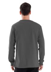 SafeSawa Regular Bisiklet Yaka Sweatshirt Antrasit