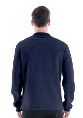 SafeSawa Elegans Polo Yaka Sweatshirt Lacivert