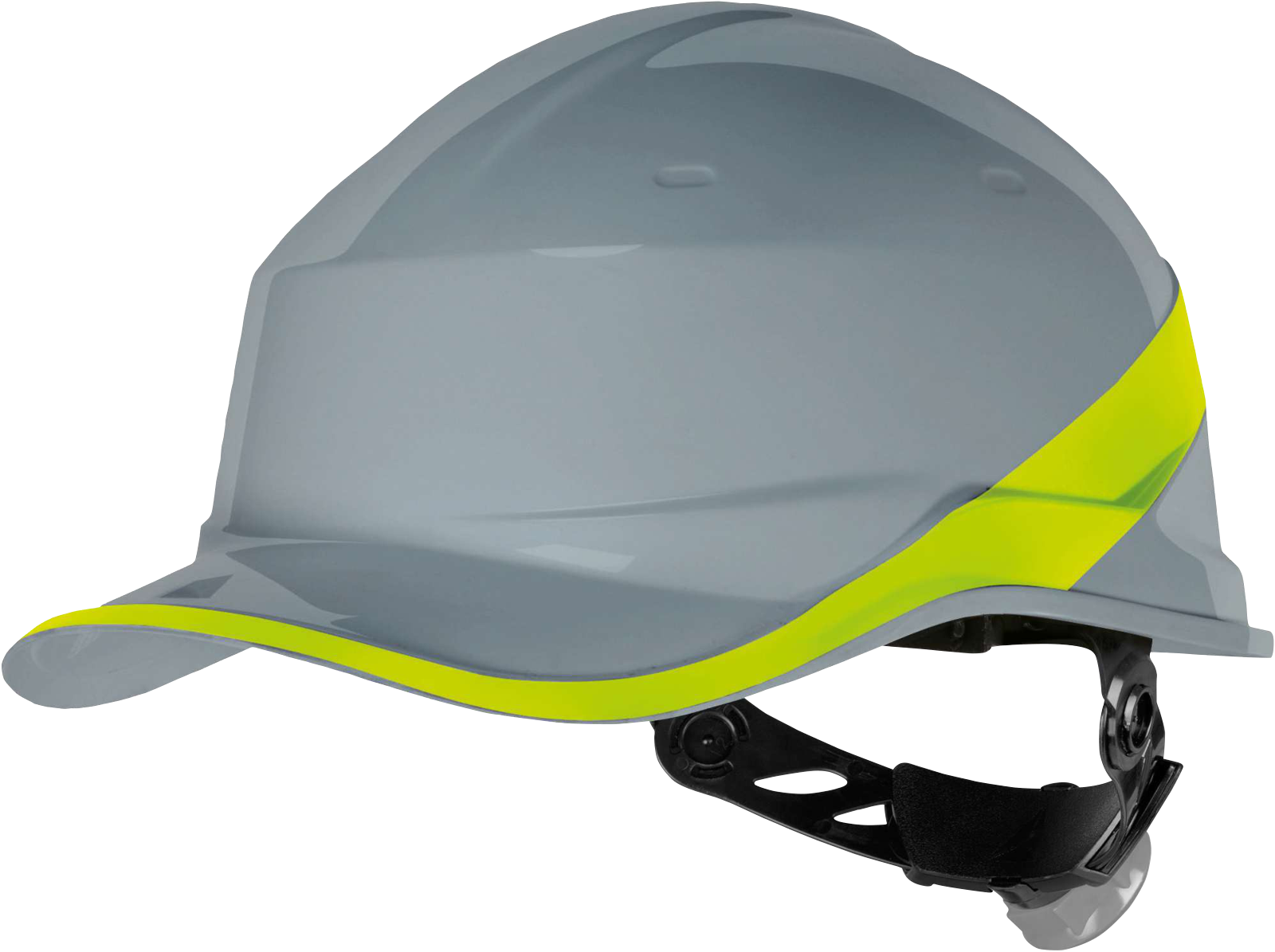 Delta Plus Diamond 5 Rotorlu Elektrik Yalıtımlı Abs Güvenlik Bareti Gri Sarı