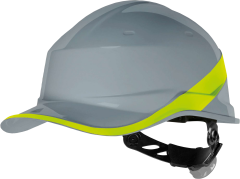 Delta Plus Diamond 5 Rotorlu Elektrik Yalıtımlı Abs Güvenlik Bareti Gri Sarı