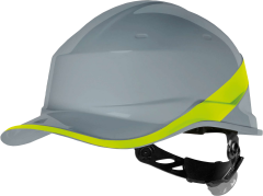 Delta Plus Diamond 5 Rotorlu Elektrik Yalıtımlı Abs Güvenlik Bareti Gri Sarı