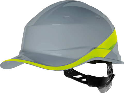 Delta Plus Diamond 5 Rotorlu Elektrik Yalıtımlı Abs Güvenlik Bareti Gri Sarı