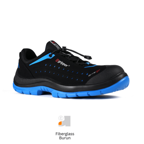Gripper Magnific GPR-301 S1 SR Fiberglass Burun Akıllı Bağcıklı İş Ayakkabısı