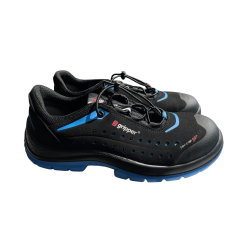 Mekap Pro Gripper GPR-301 S1 Siyah Mavi Fiberglass Burun İş Ayakkabısı