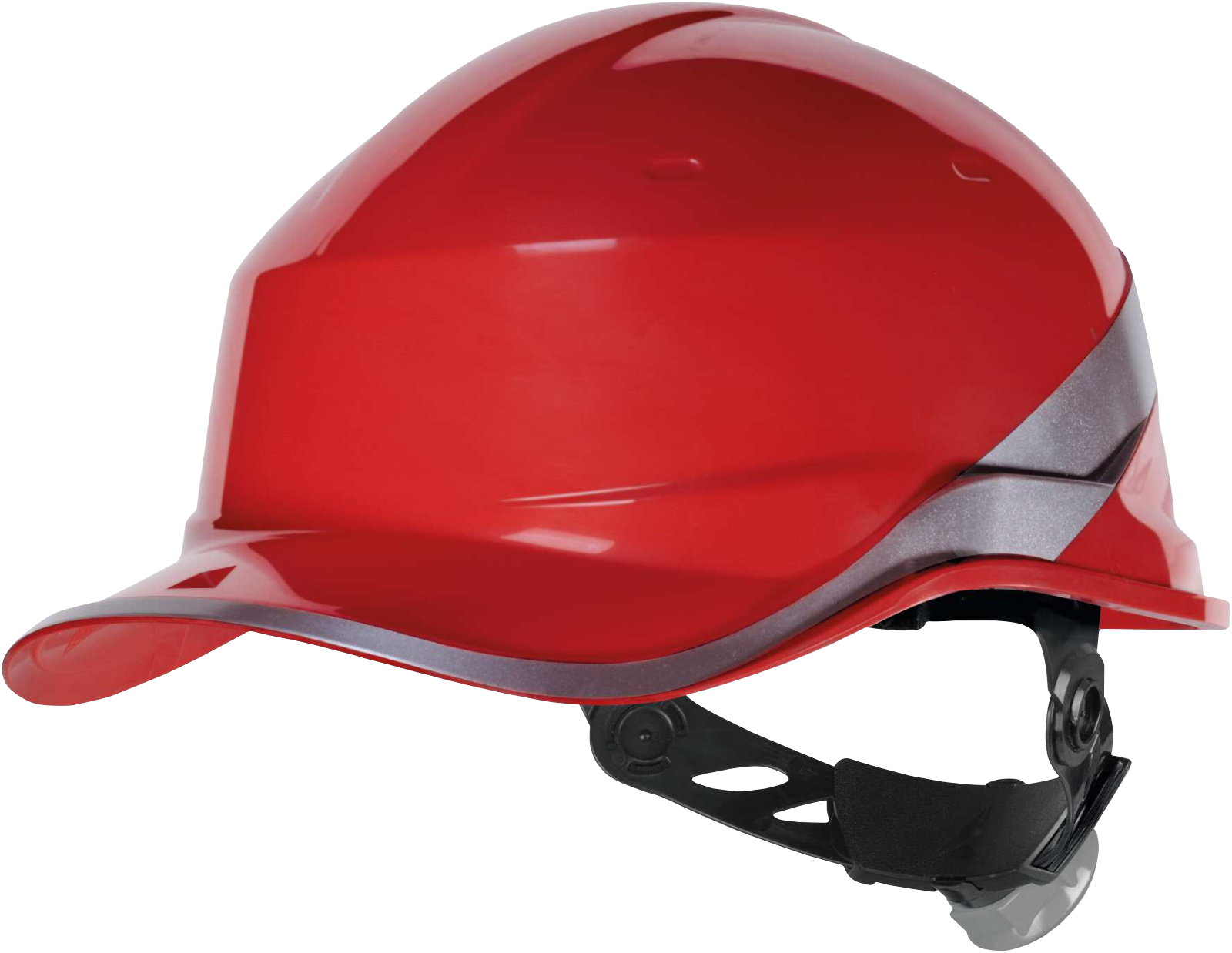 Delta Plus Diamond 5 Rotorlu Elektrik Yalıtımlı Abs Güvenlik Bareti Kırmızı