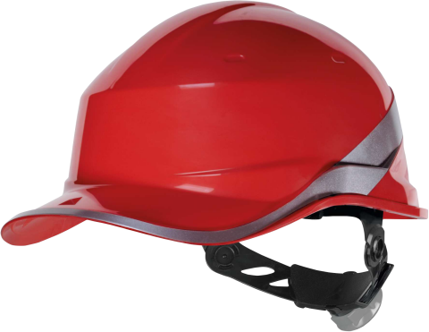 Delta Plus Diamond 5 Rotorlu Elektrik Yalıtımlı Abs Güvenlik Bareti Kırmızı