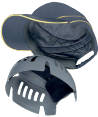 Delta Plus Air Coltan Havalandırmalı Şapka Baret 3 Cm Vizör Uzunluk Gri