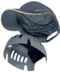 Delta Plus Air Coltan Havalandırmalı Şapka Baret 3 Cm Vizör Uzunluk Gri