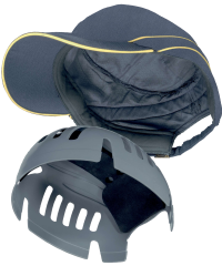 Delta Plus Air Coltan Havalandırmalı Şapka Baret 7 Cm Vizör Uzunluk Gri