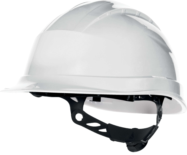 Delta Plus Quartz Up 3 Elektrik Yalıtımlı Rotor Ayarlı Polipropilen Güvenlik Bareti Beyaz