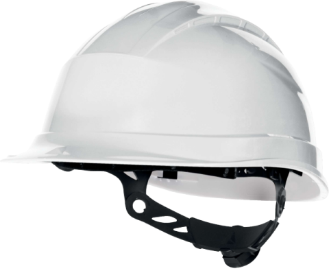 Delta Plus Quartz Up 3 Elektrik Yalıtımlı Rotor Ayarlı Polipropilen Güvenlik Bareti Beyaz
