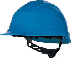 Delta Plus Quartz Up 3 Elektrik Yalıtımlı Rotor Ayarlı Polipropilen Güvenlik Bareti Mavi