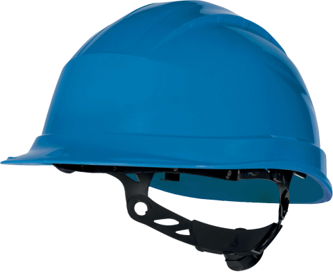 Delta Plus Quartz Up 3 Elektrik Yalıtımlı Rotor Ayarlı Polipropilen Güvenlik Bareti Mavi