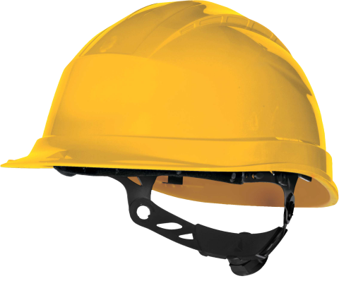 Delta Plus Quartz Up 3 Elektrik Yalıtımlı Rotor Ayarlı Polipropilen Güvenlik Bareti Sarı