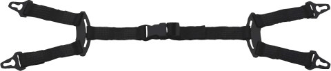Delta Plus Dynamic Jugalpha Quartz Ve Diamond Seri Baretlere Uyumlu 4 Sabitleme Noktalı Çene Kayışı 10'Lu Paket