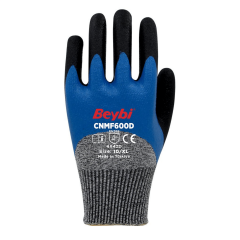Beybi CNMF600D 3/4 Mikro Köpük Nitril HDPE 13G Astar D Kedilme Dirençli İş Eldiveni EN388 4X42D