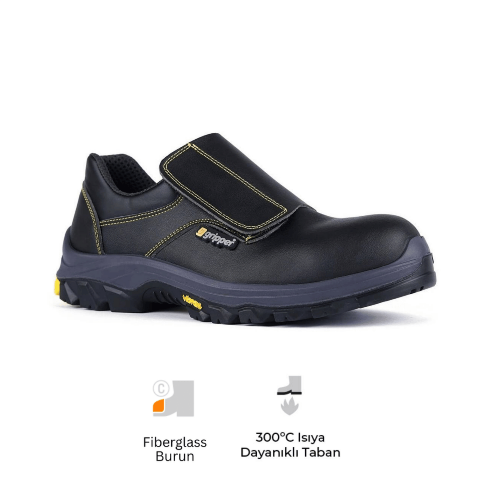 Mekap Gripper Sonoran GPR-34 S2 HRO Fiberglass Burun Kaynakçı İş Ayakkabısı