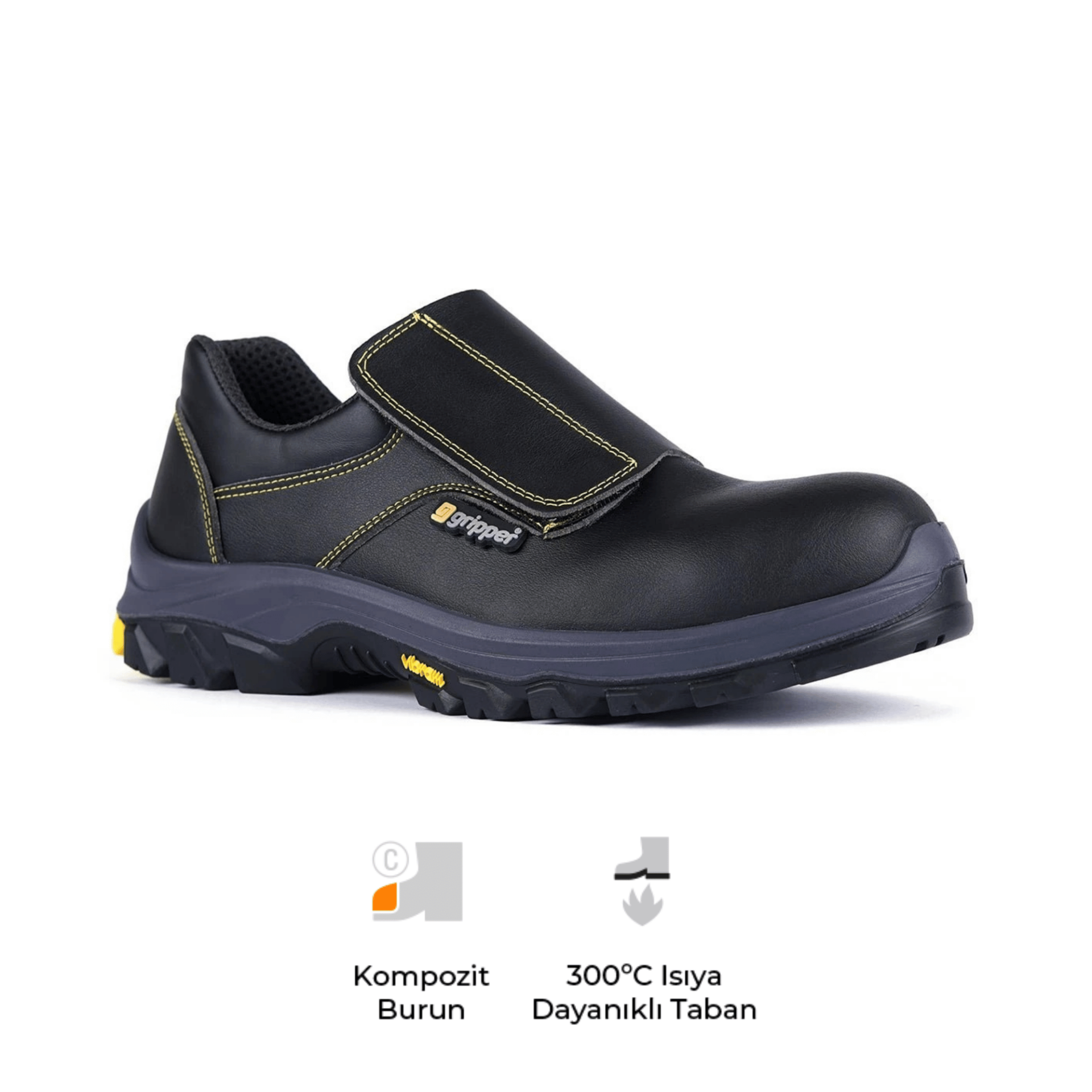 Mekap Gripper Sonoran GPR-34 S2 HRO Fiberglass Burun Kaynakçı İş Ayakkabısı