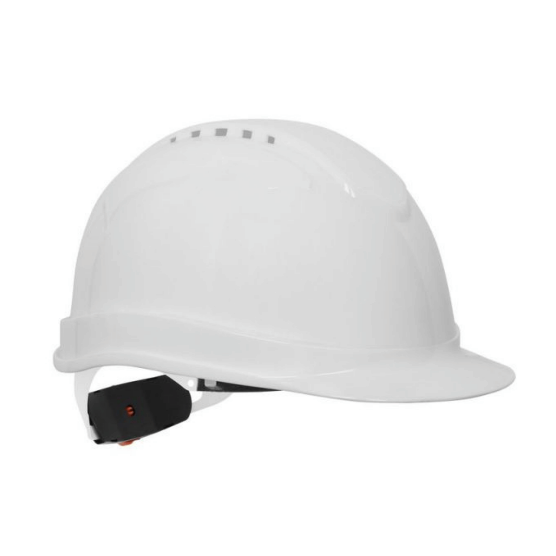 Essafe 1551B  Vidalı İçlikli 8 Nokta Bağlantı Ter Bantlı Eko Baret Beyaz