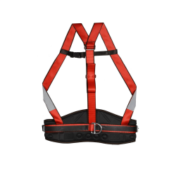 EKS E-133 Omuz Askılı Bel Destekli Solunum Seti ve Kafa Lambası Taşıma Aparatlı Madenci Kemeri