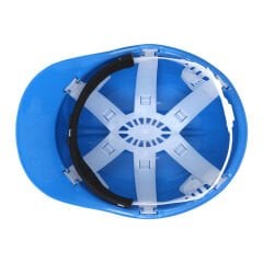 Essafe GE 1536 Sürgülü İçlikli, 6 Nokta Bağlantı Eko Madenci Baret Beyaz