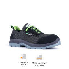 Mekap Gripper Yukon GPR-174 S1P SRC Kompozit Burun Kevlar Ara Taban İş Ayakkabısı