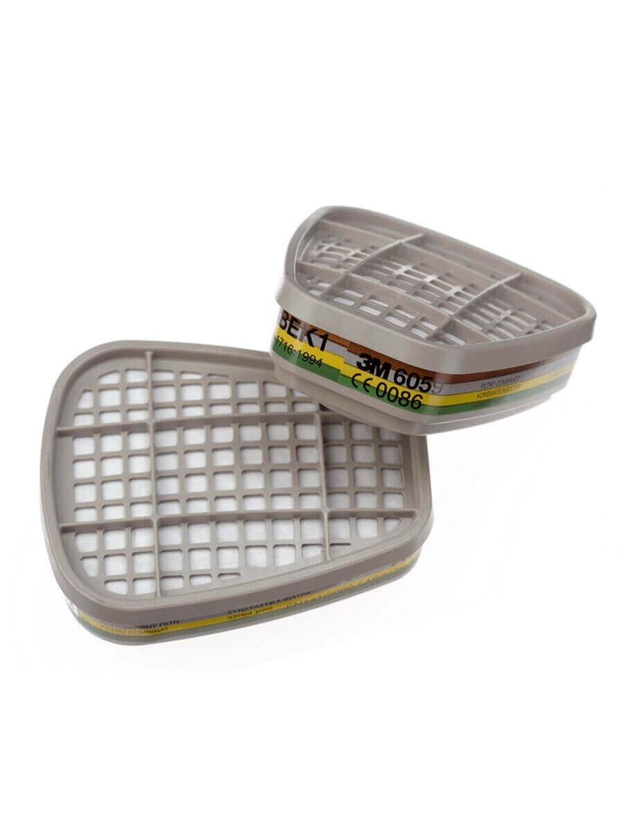 3M™ 6059 ABEK1 Organik İnorganik Asit Amonyak Gaz ve Buhar Filtresi (2'li Paket)