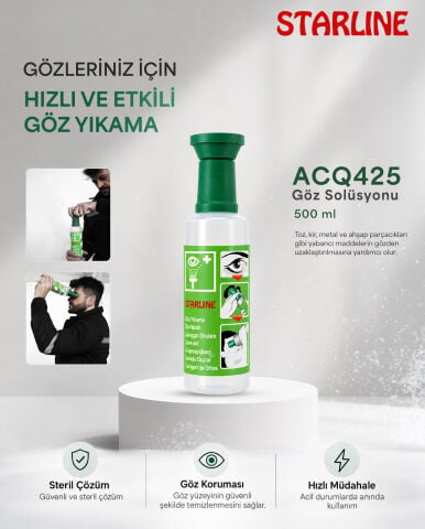 Starline ACQ425 500ml Göz Solüsyonu