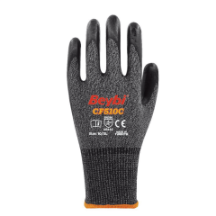 Beybi CF510C 1/2 Köpük Nitril Kaplı HDPE 13G Astar C Kesilme Dirençli İş Eldiveni EN388 4544C