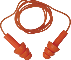 Delta Plus Conicfit 100 Pvc İpli Çam Tipi Silikon Kulak Tıkacı Turuncu 32 Db 100 Çift