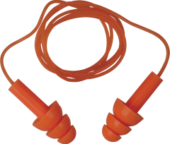 Delta Plus Conicfit 100 Pvc İpli Çam Tipi Silikon Kulak Tıkacı Turuncu 32 Db 100 Çift