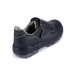 Mekap Bora 096 S3 SRC Vidala Deri Çelik Burun Çelik Ara Taban Kaynakçı İş Ayakkabısı