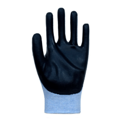 Beybi Pu Cotton 1/2 PU (Poliüretan) Kaplı Pamuk Örme Astar  İş Eldiveni EN388 3111X