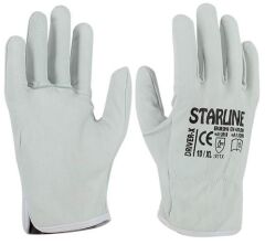 Starline Driver-X Bufalo Cilt Deri Eldiven EN388-2X11X