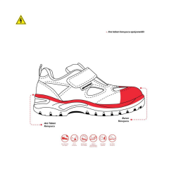 Mekap Policap 157-01 S1P SRC Süet Deri Fiberglass Burun Kevlar Ara Taban Elektrikçi İş Ayakkabısı