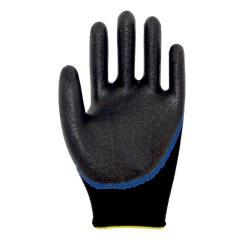 Beybi NMF-120 1/2 Mikro Köpük Nitril Kaplı Polyester Astar A kesilme Dirençli İş Eldiveni EN388 4131A