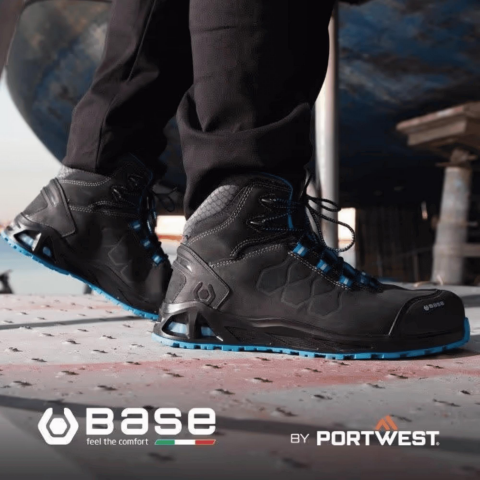 Base B1001B Kaptiv Serisi K-Road Top S3 HRO SRC  İş Botu