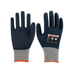 Starline STL-1086 4/4 Köpük Nitril Kaplı Avuç İçi Puan Takviyeli Naylon Astarlı A Kesilmez Eldiven EN388-3121A