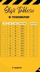 Toworkfor Zero All Black Fast Fit | S3S | SR | ESD İş Ayakkabısı