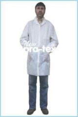 Pratex 2151 Tek Kullanımlık Önlük  | Laboratuvar Önlüğü 50gr