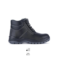 Mekap Pro Loader 023 S2 SRC Vidala Deri Çelik Burun İş Botu