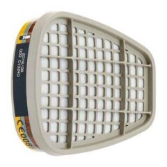 3M™ 6057 ABE1 Organik İnorganik Asit Gaz ve Buhar Filtresi (2'li Paket)