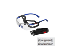 3M S1101SGA Solus Şeffaf İş Güvenliği Gözlük Kiti