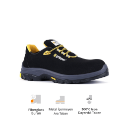 Mekap Gripper Executive Low GPR-55 S3 SRC HRO Fiberglass Burun İş Ayakkabısı