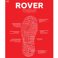 Mekap Hawai Rover RMK-11 S1 SRC Süet Deri ve Tekstil Çelik Burun İş Ayakkabısı
